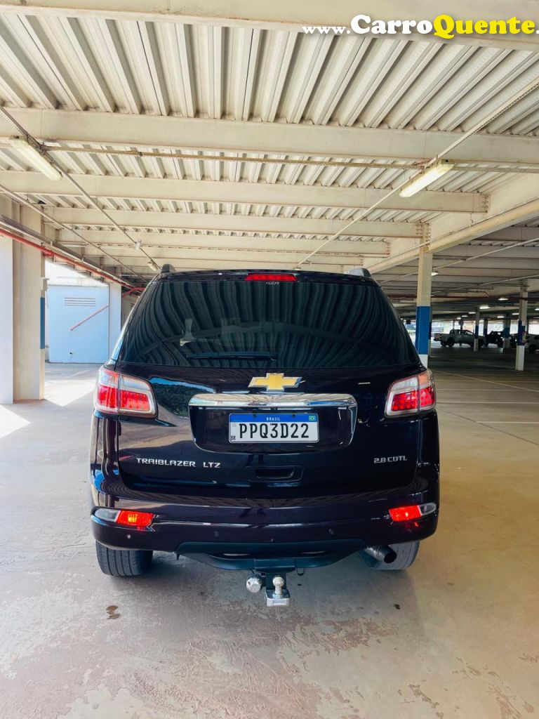 CHEVROLET   TRAILBLAZER LTZ 2.8 CTDI DIESEL AUT.   VERMELHO 2017 2.8 DIESEL - Loja