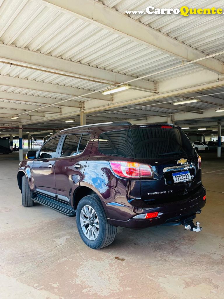CHEVROLET   TRAILBLAZER LTZ 2.8 CTDI DIESEL AUT.   VERMELHO 2017 2.8 DIESEL - Loja