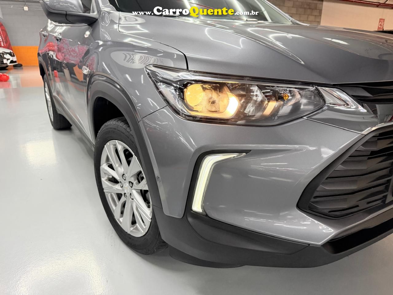 CHEVROLET   TRACKER LTZ 1.0 TURBO 12V FLEX AUT.   CINZA 2022 1.0 FLEX - Loja