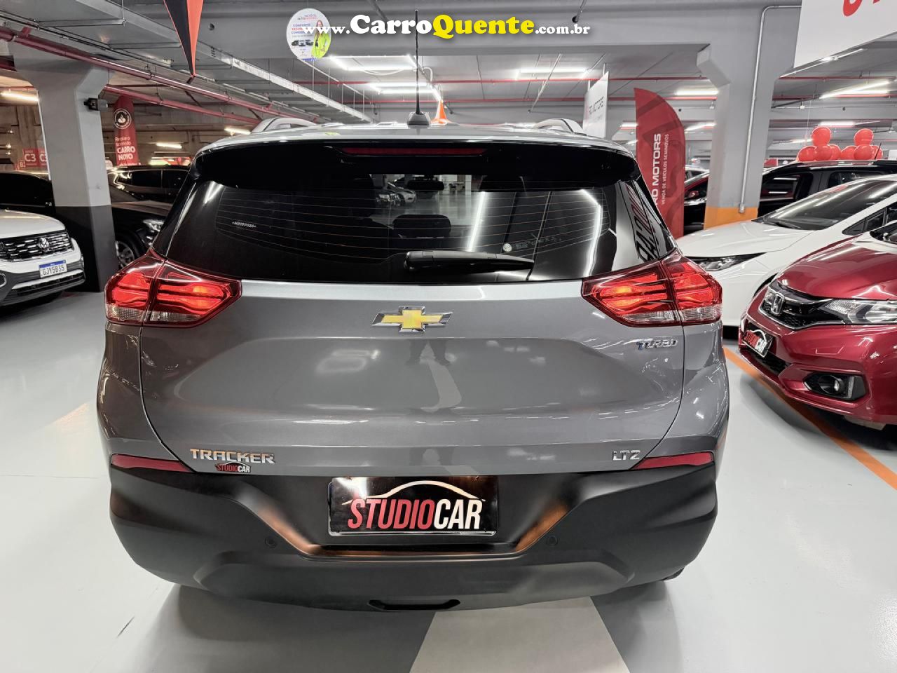 CHEVROLET   TRACKER LTZ 1.0 TURBO 12V FLEX AUT.   CINZA 2022 1.0 FLEX - Loja