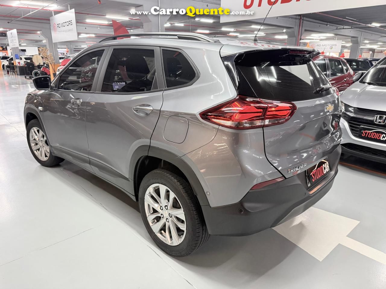 CHEVROLET   TRACKER LTZ 1.0 TURBO 12V FLEX AUT.   CINZA 2022 1.0 FLEX - Loja