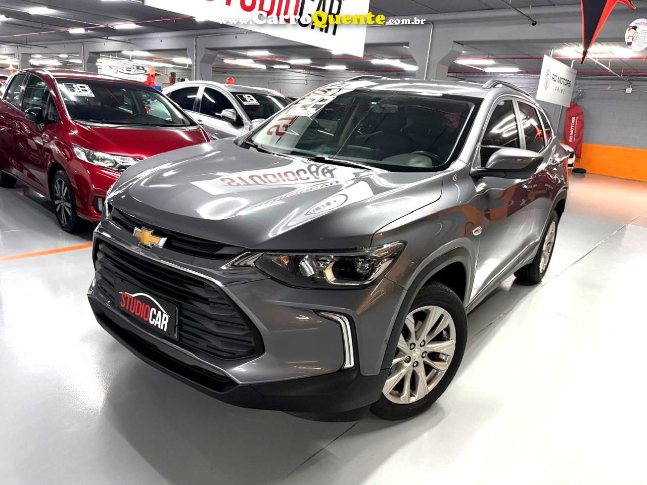 CHEVROLET   TRACKER LTZ 1.0 TURBO 12V FLEX AUT.   CINZA 2022 1.0 FLEX - Loja