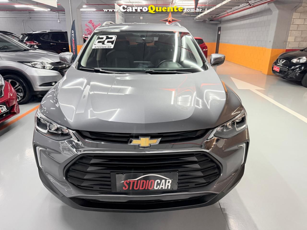 CHEVROLET   TRACKER LTZ 1.0 TURBO 12V FLEX AUT.   CINZA 2022 1.0 FLEX - Loja