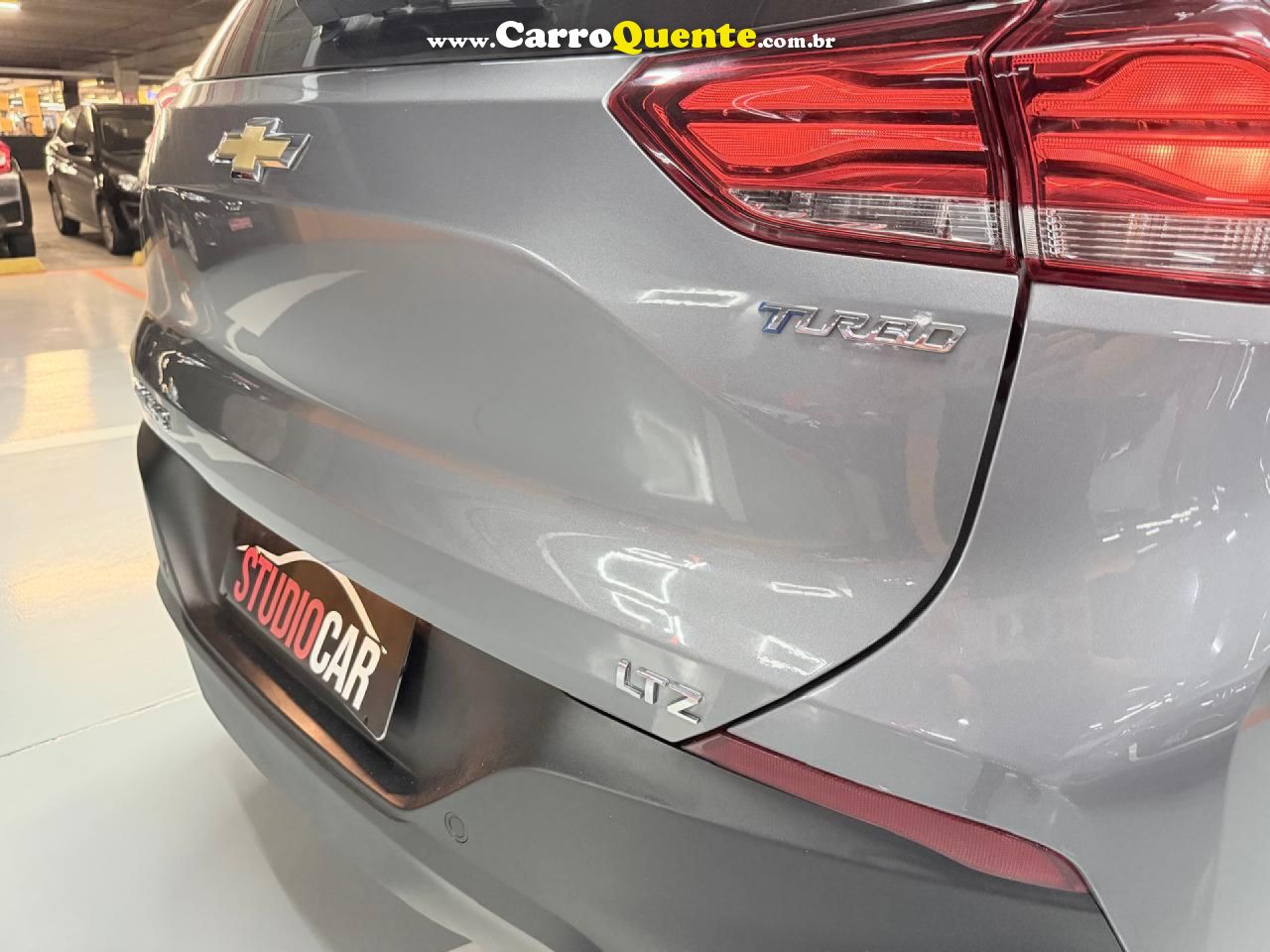 CHEVROLET   TRACKER LTZ 1.0 TURBO 12V FLEX AUT.   CINZA 2022 1.0 FLEX - Loja