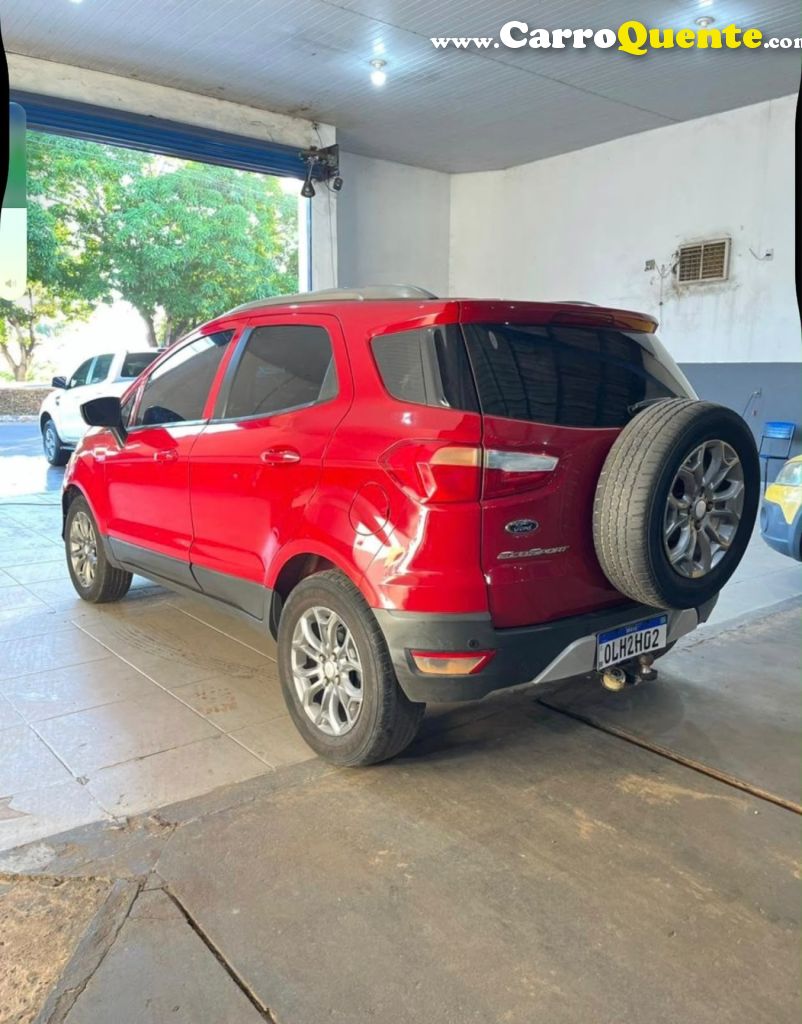 FORD   ECOSPORT SE 1.6 16V FLEX 5P MEC.   VERMELHO 2013 1.6 FLEX - Loja