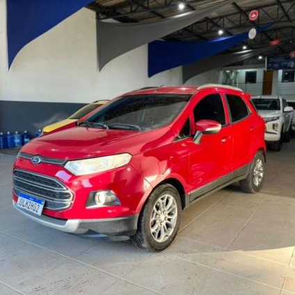 FORD   ECOSPORT SE 1.6 16V FLEX 5P MEC.   VERMELHO 2013 1.6 FLEX