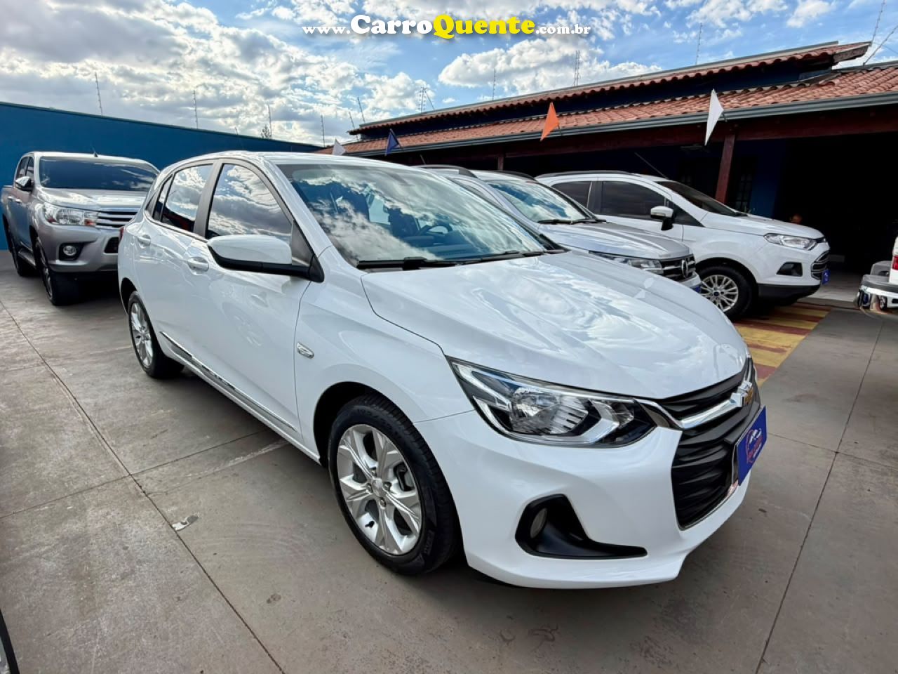 CHEVROLET   ONIX HATCH LTZ 1.0 12V TB FLEX 5P MEC.   BRANCO 2023 1.0 FLEX - Loja