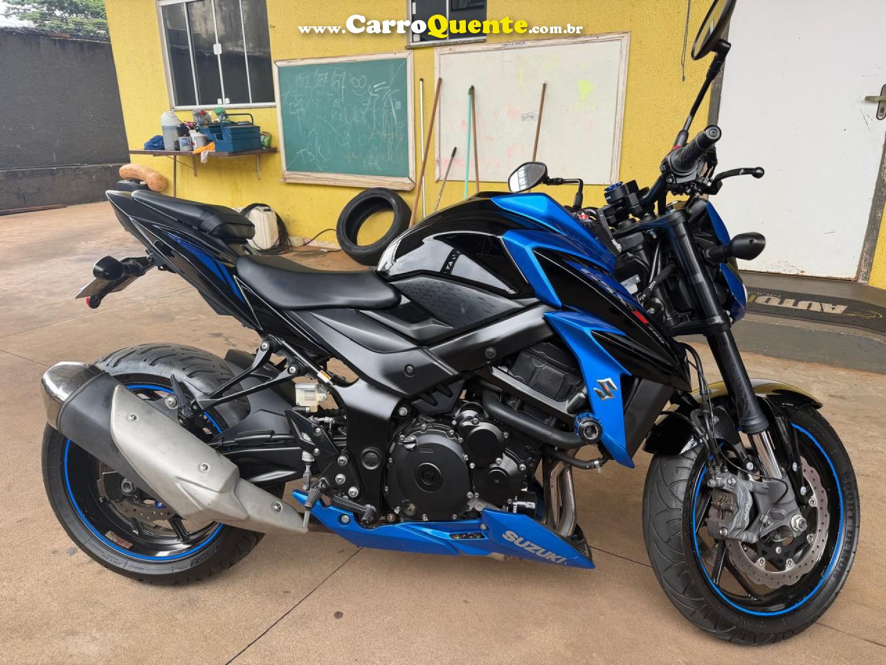 SUZUKI   GSX-S 750   AZUL 2021 750 GASOLINA - Loja