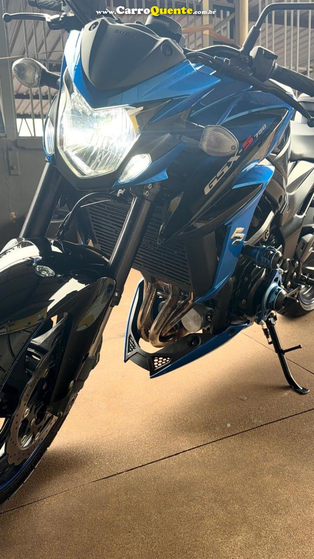 SUZUKI   GSX-S 750   AZUL 2021 750 GASOLINA - Loja