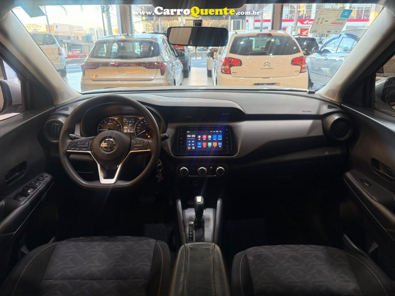 NISSAN   KICKS ACTIVE 1.6 16V FLEX AUT.   PRATA 2022 1.6 FLEX - Loja