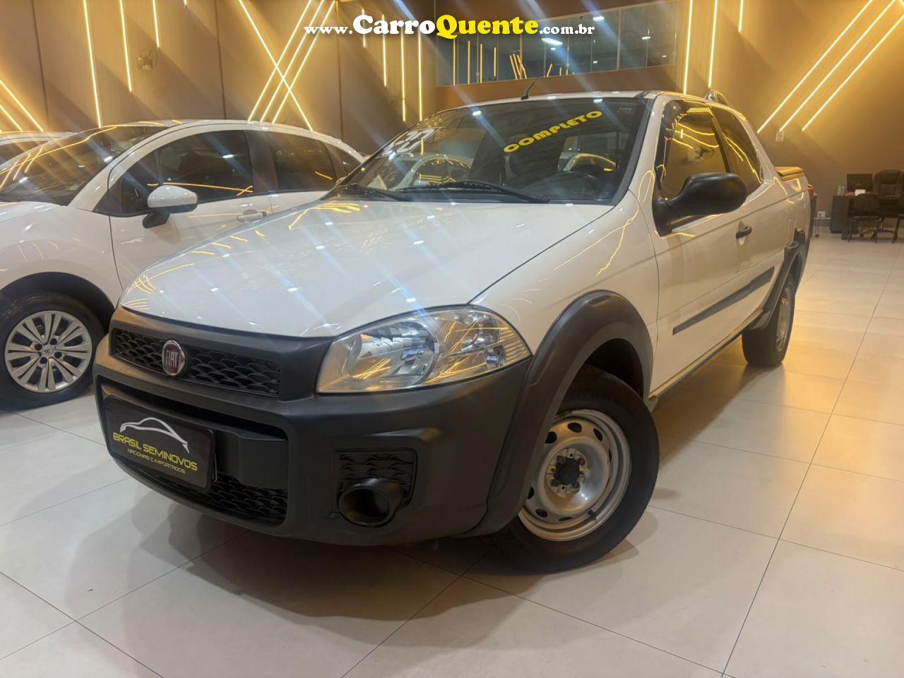 FIAT   FIATSTRADA   BRANCO 2020 1.4 FLEX - Loja