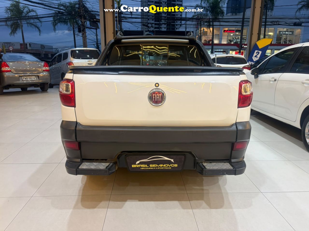 FIAT   FIATSTRADA   BRANCO 2020 1.4 FLEX - Loja