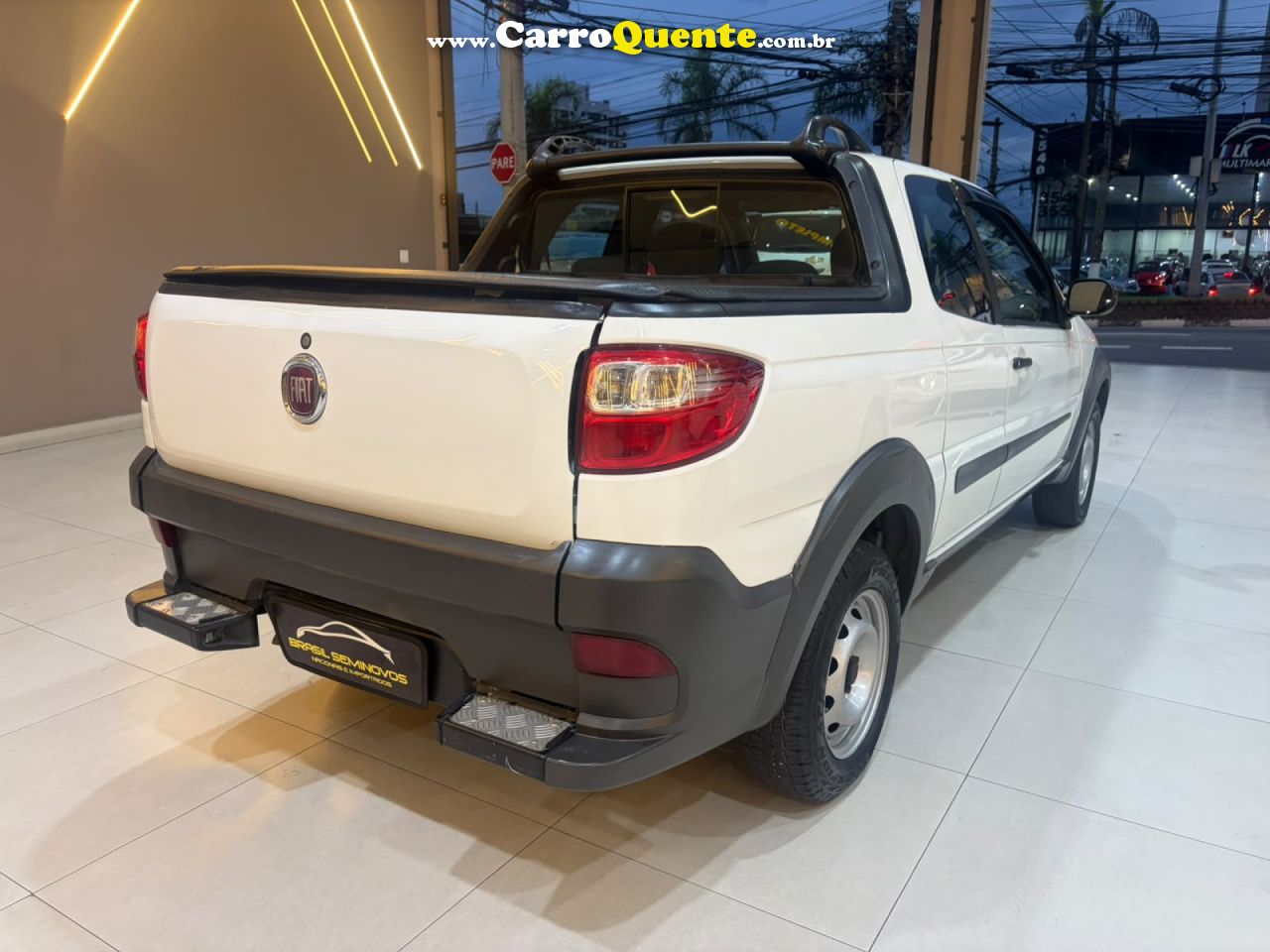 FIAT   FIATSTRADA   BRANCO 2020 1.4 FLEX - Loja