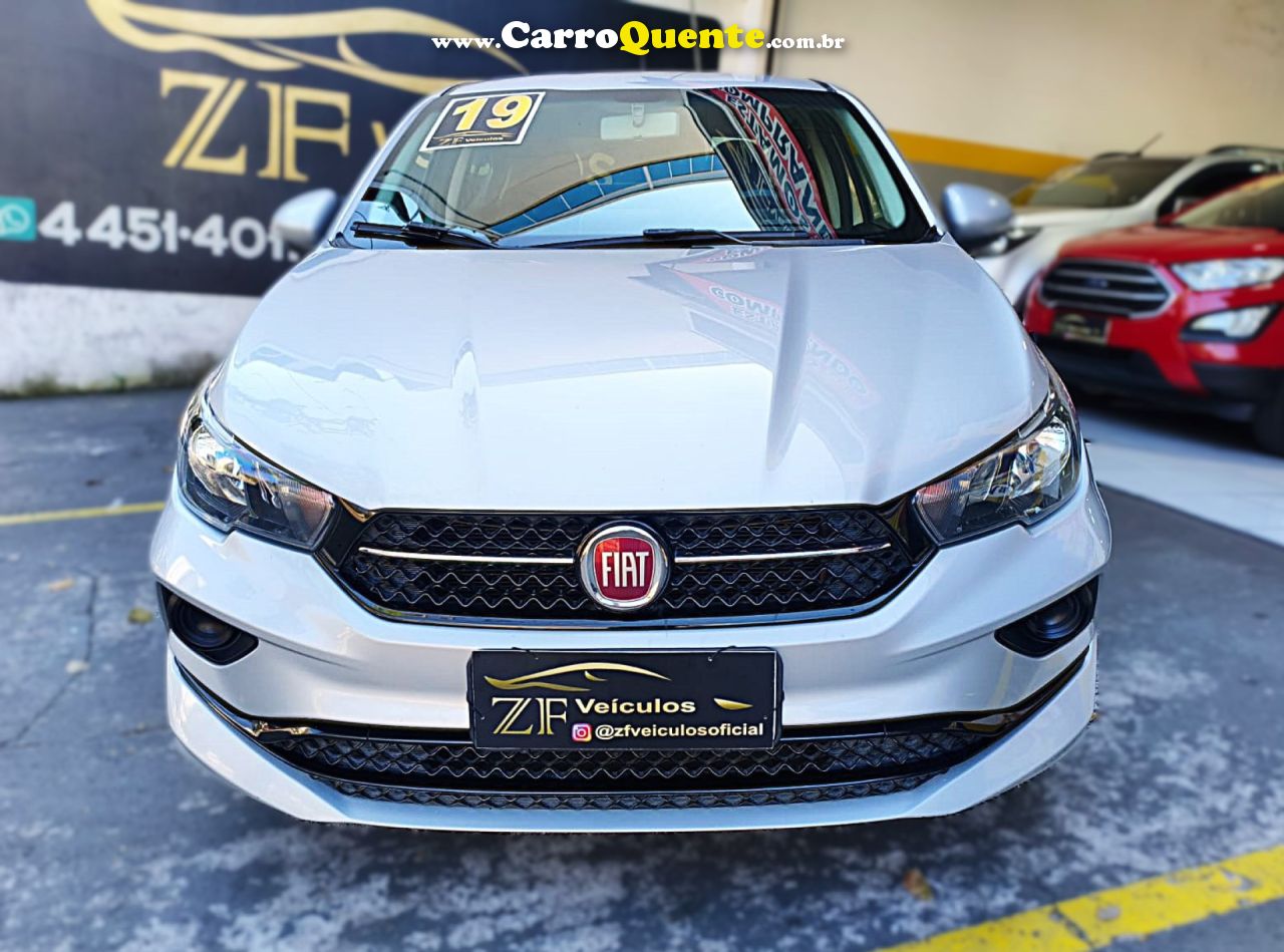 FIAT   CRONOS DRIVE 1.8 16V FLEX AUT.   PRATA 2019 1.8 FLEX - Loja