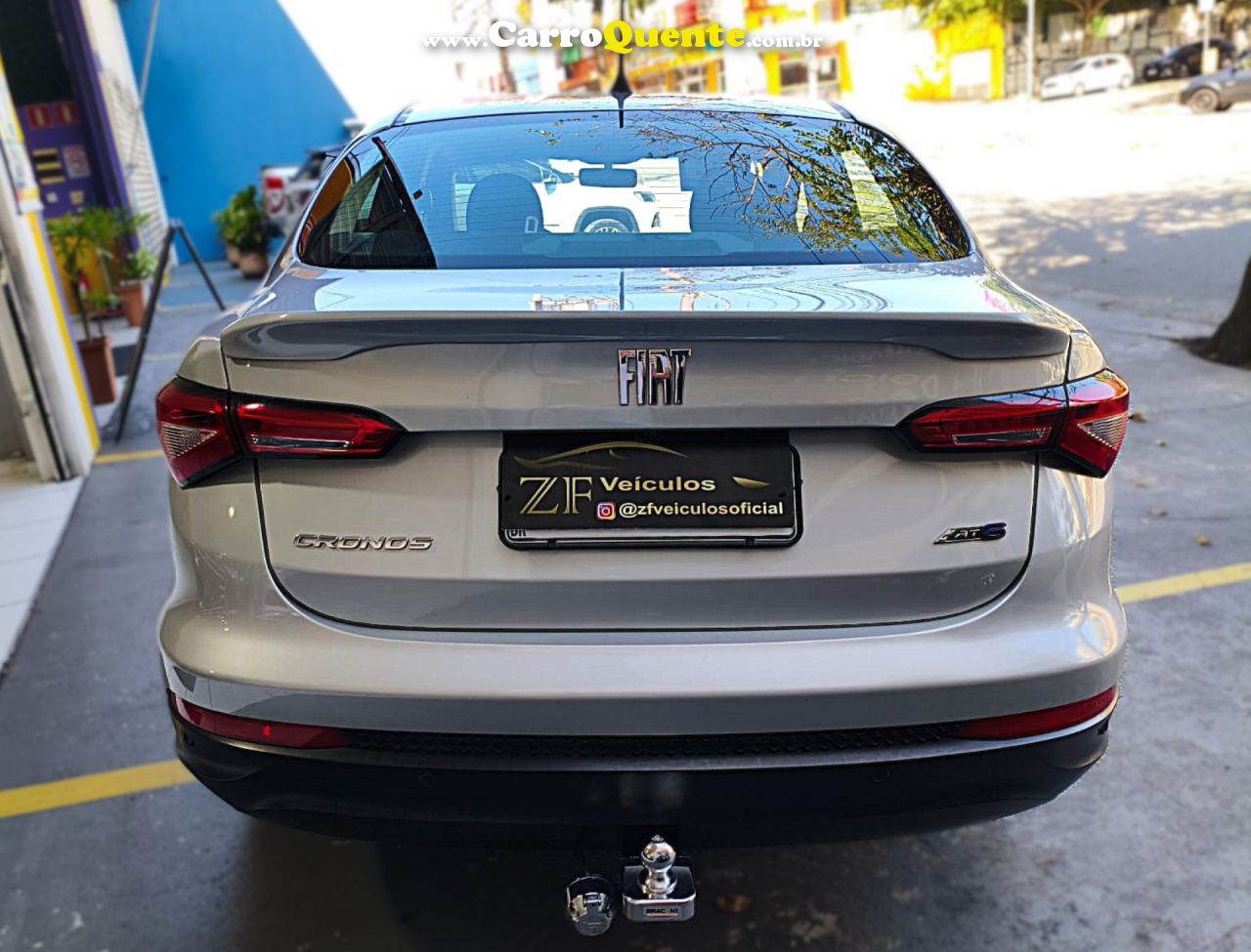 FIAT   CRONOS DRIVE 1.8 16V FLEX AUT.   PRATA 2019 1.8 FLEX - Loja