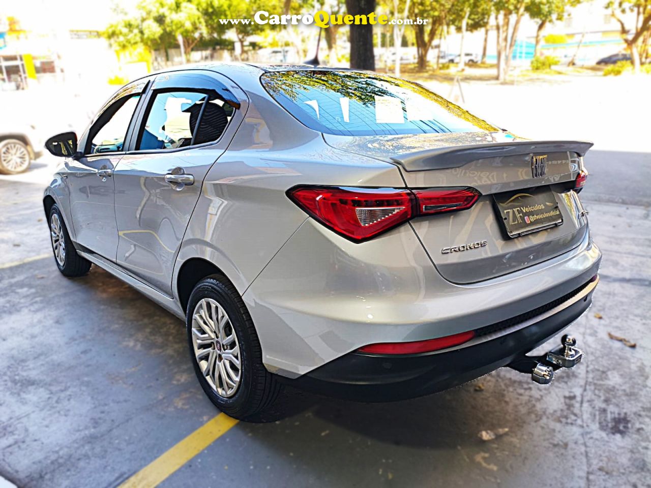 FIAT   CRONOS DRIVE 1.8 16V FLEX AUT.   PRATA 2019 1.8 FLEX - Loja