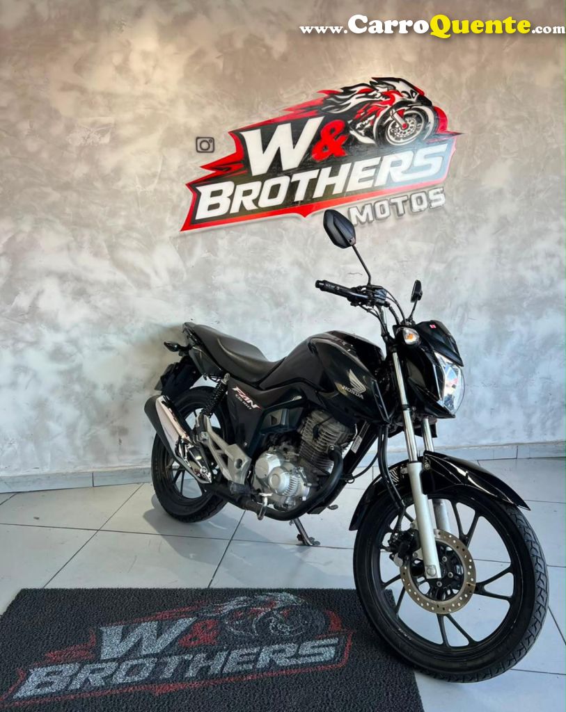 HONDA   HONDACG 160 FAN   PRETO 2022 160 GASOLINA - Loja