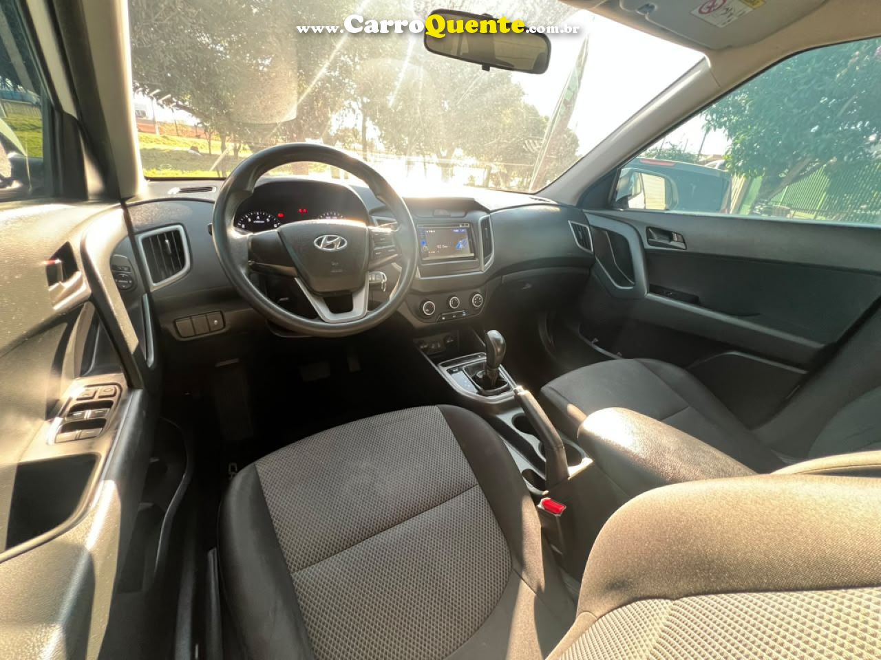 HYUNDAI   CRETA ATTITUDE 1.6 16V FLEX AUT.   BRANCO 2019 1.6 FLEX - Loja