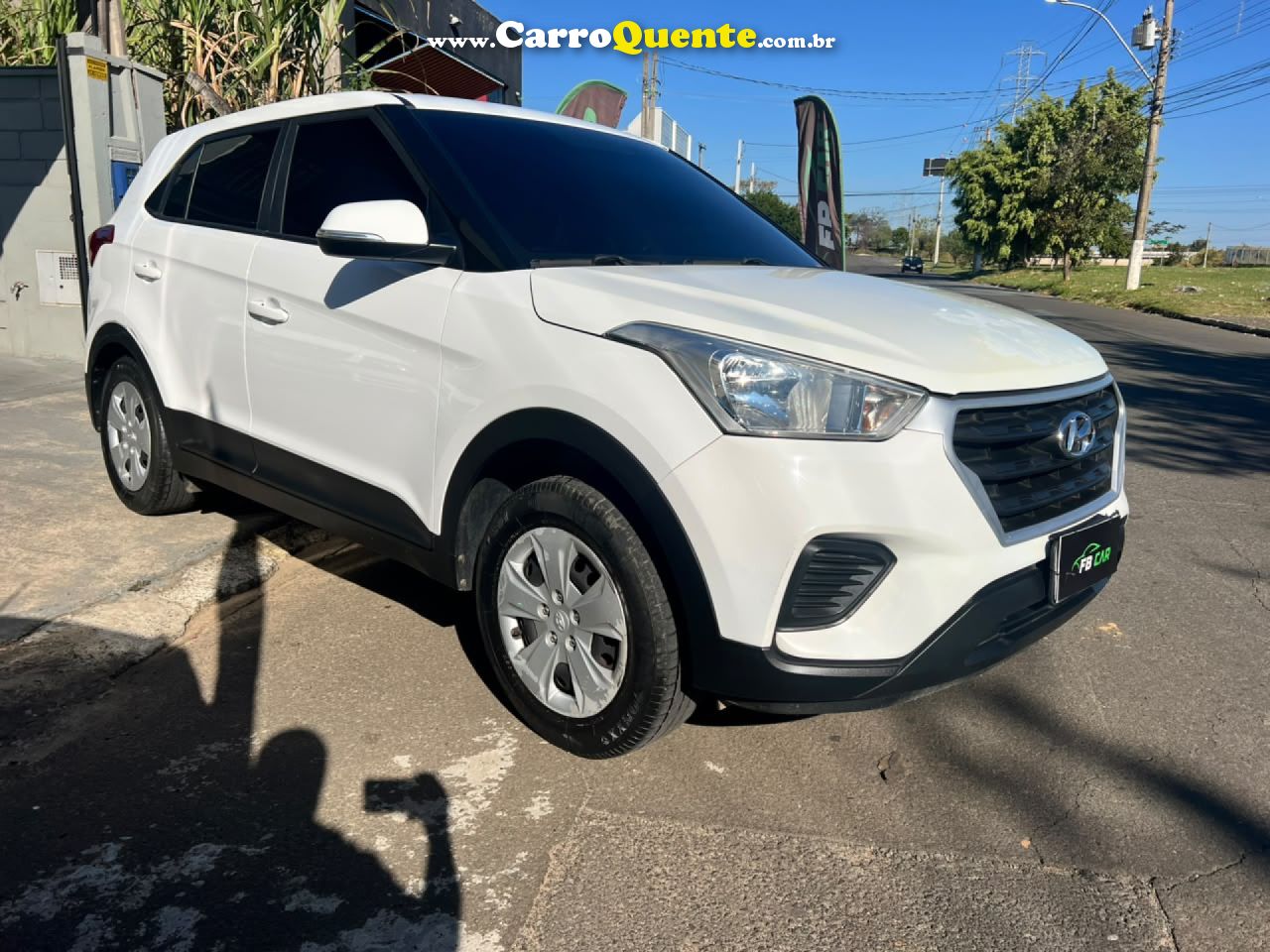 HYUNDAI   CRETA ATTITUDE 1.6 16V FLEX AUT.   BRANCO 2019 1.6 FLEX - Loja