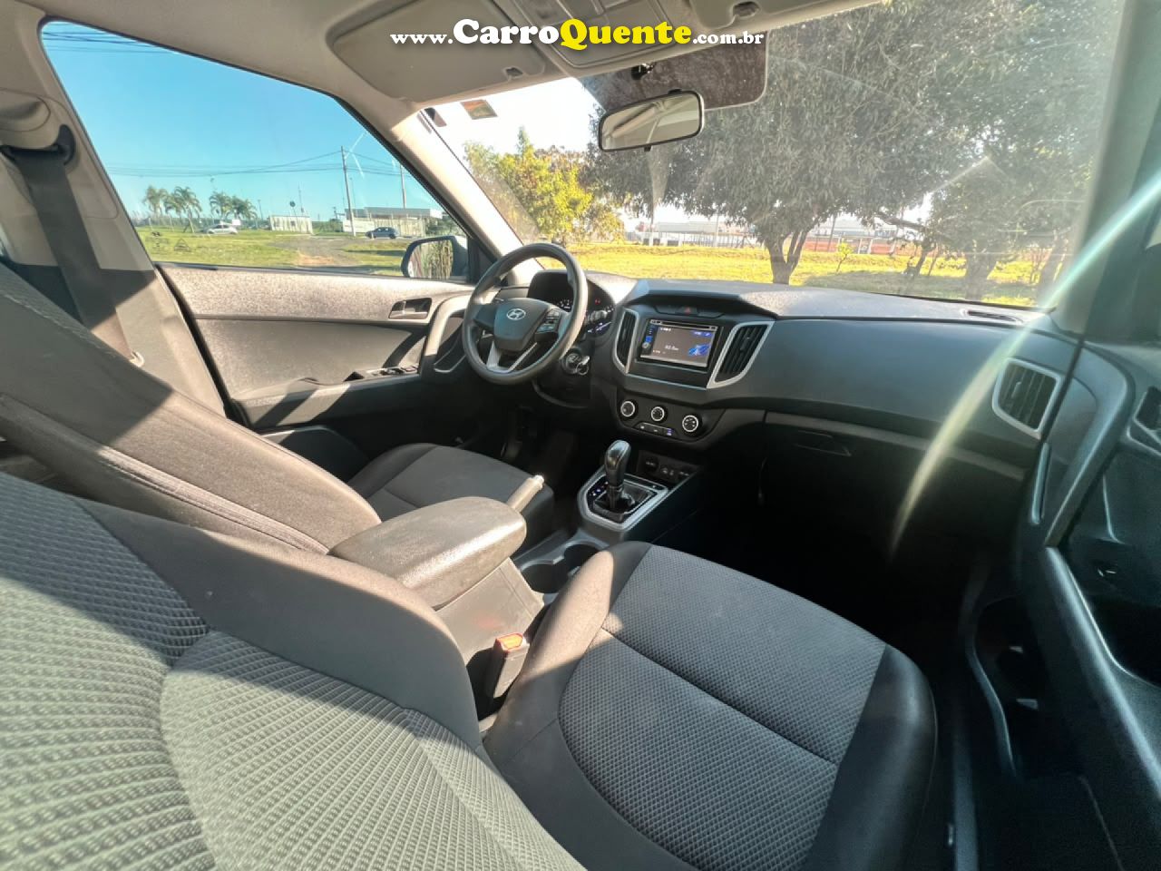 HYUNDAI   CRETA ATTITUDE 1.6 16V FLEX AUT.   BRANCO 2019 1.6 FLEX - Loja