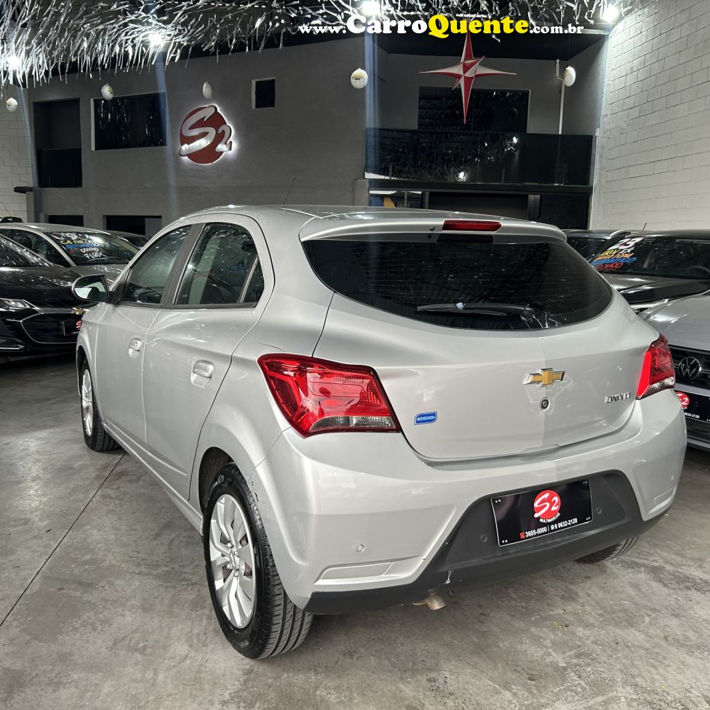 CHEVROLET   ONIX HATCH LT 1.4 8V FLEXPOWER 5P AUT.   PRATA 2017 1.4 FLEX - Loja