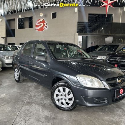CHEVROLET   PRISMA  SED. MAXX LT 1.4 8V ECONOF. 4P   CINZA 2008 1.4 GASOLINA