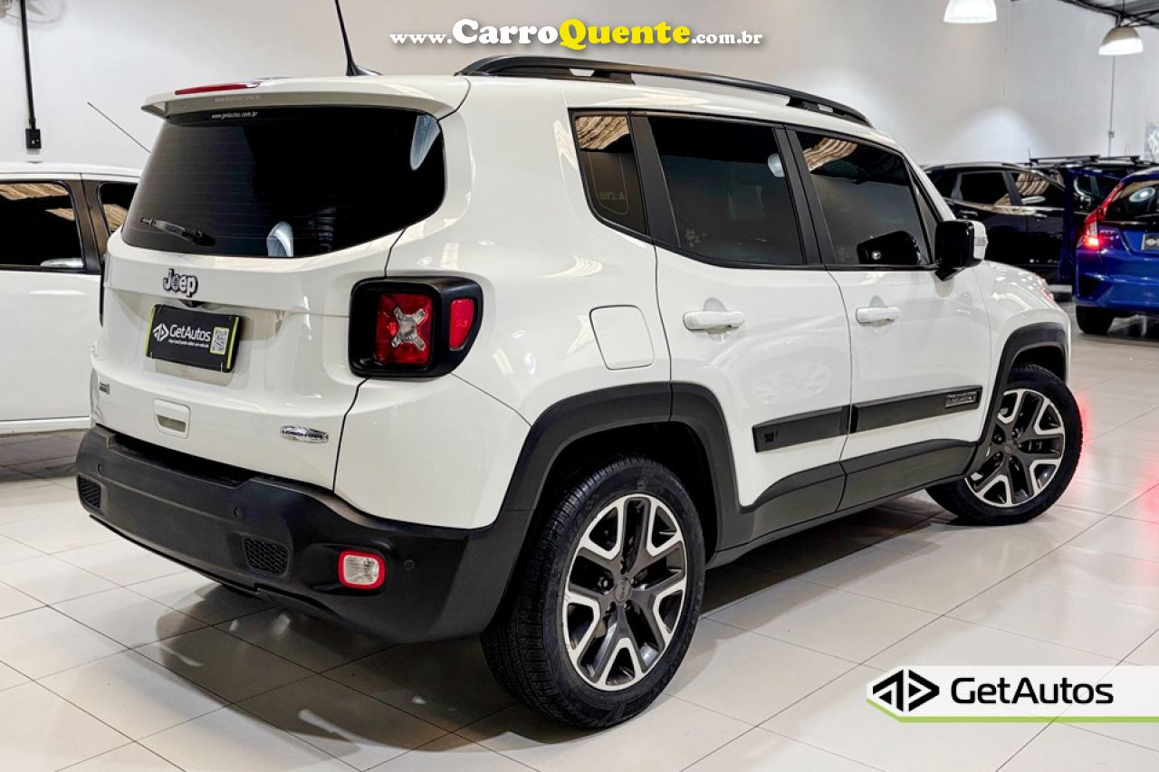 JEEP   RENEGADE LONGITUDE 1.8 4X2 FLEX 16V AUT.   BRANCO 2019 1.8 FLEX - Loja