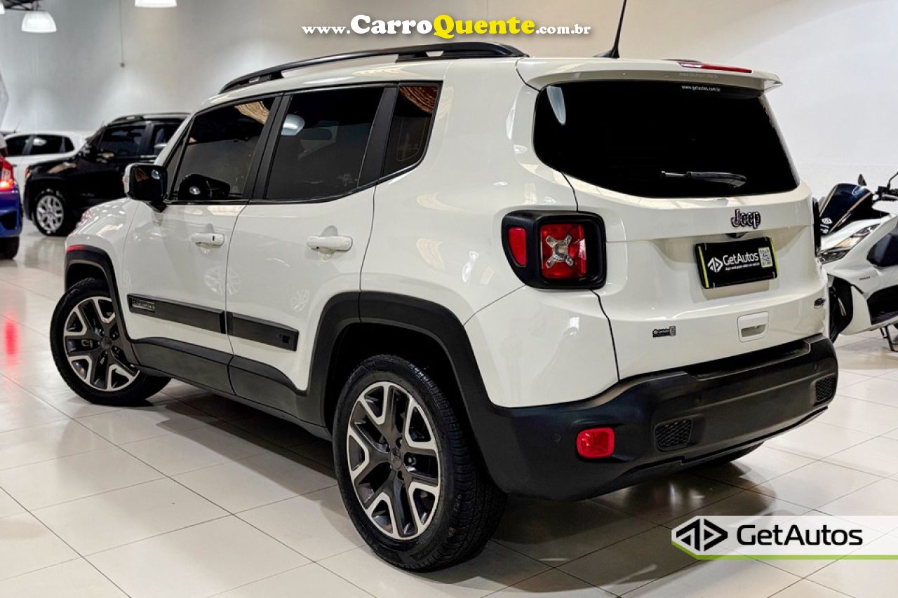 JEEP   RENEGADE LONGITUDE 1.8 4X2 FLEX 16V AUT.   BRANCO 2019 1.8 FLEX - Loja