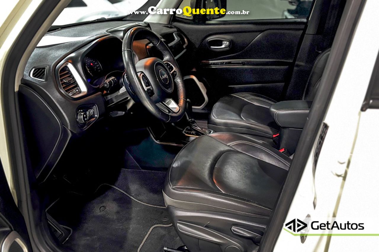 JEEP   RENEGADE LONGITUDE 1.8 4X2 FLEX 16V AUT.   BRANCO 2019 1.8 FLEX - Loja