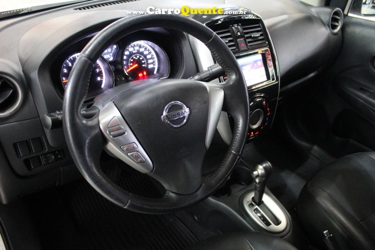 NISSAN VERSA 1.6 16V SL 2018 - Loja