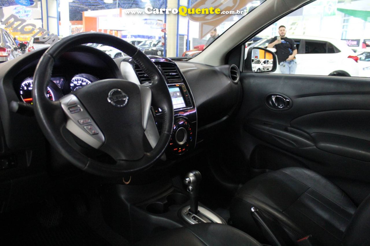 NISSAN VERSA 1.6 16V SL 2018 - Loja