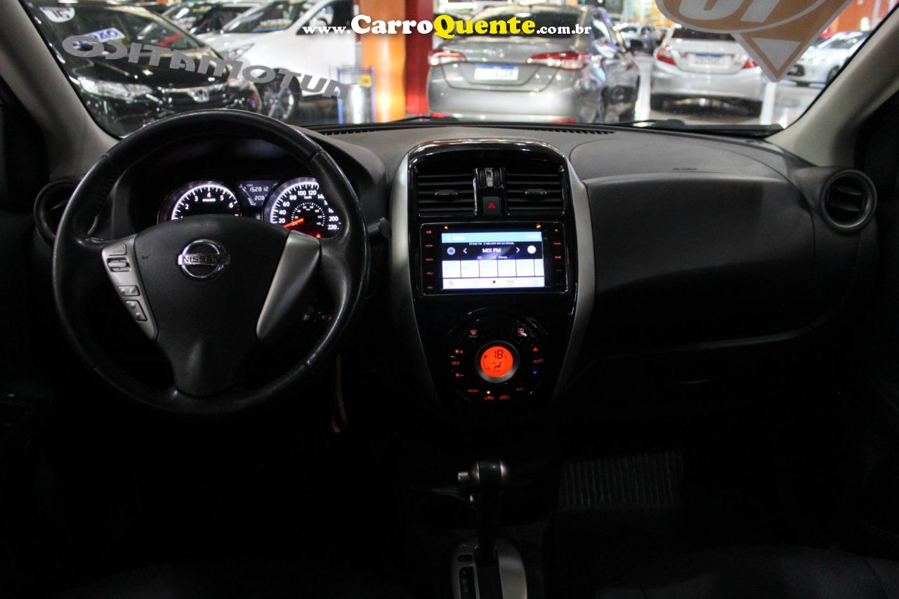 NISSAN VERSA 1.6 16V SL 2018 - Loja