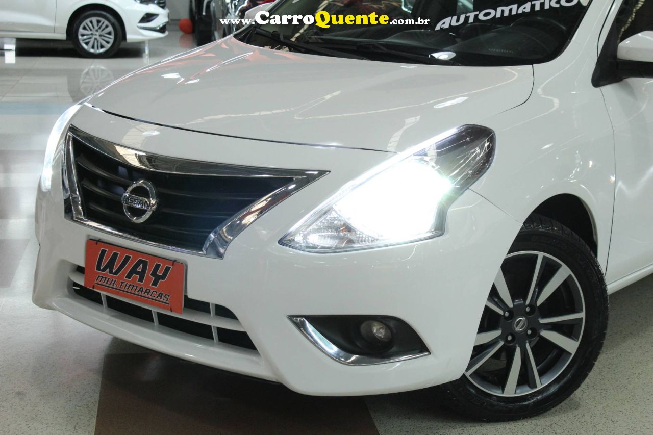 NISSAN VERSA 1.6 16V SL 2018 - Loja