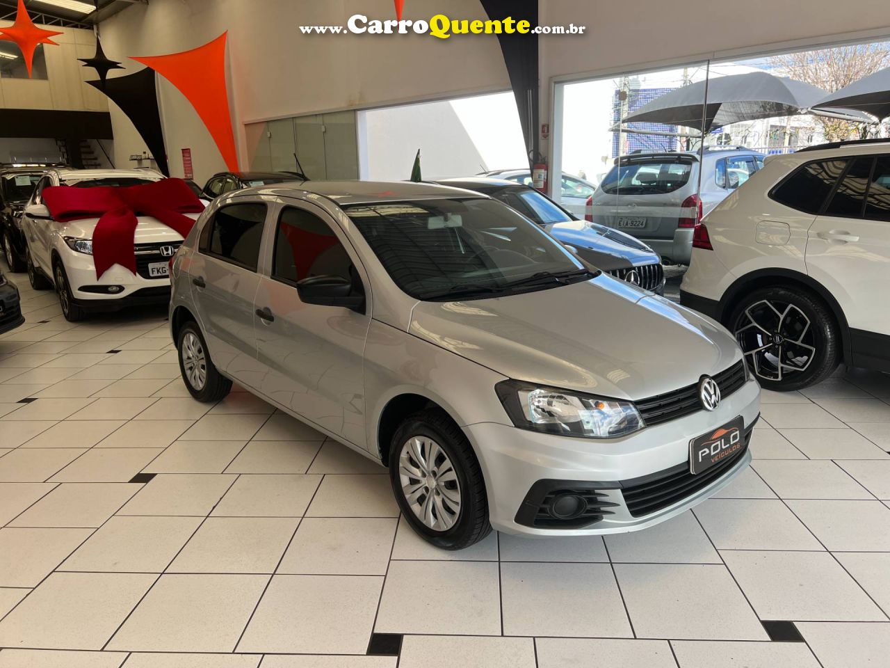 VOLKSWAGEN GOL 1.0 12V MPI TOTALFLEX TRENDLINE 2018 - Loja