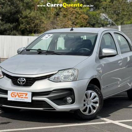 TOYOTA ETIOS 1.5 X SEDAN 16V 2018
