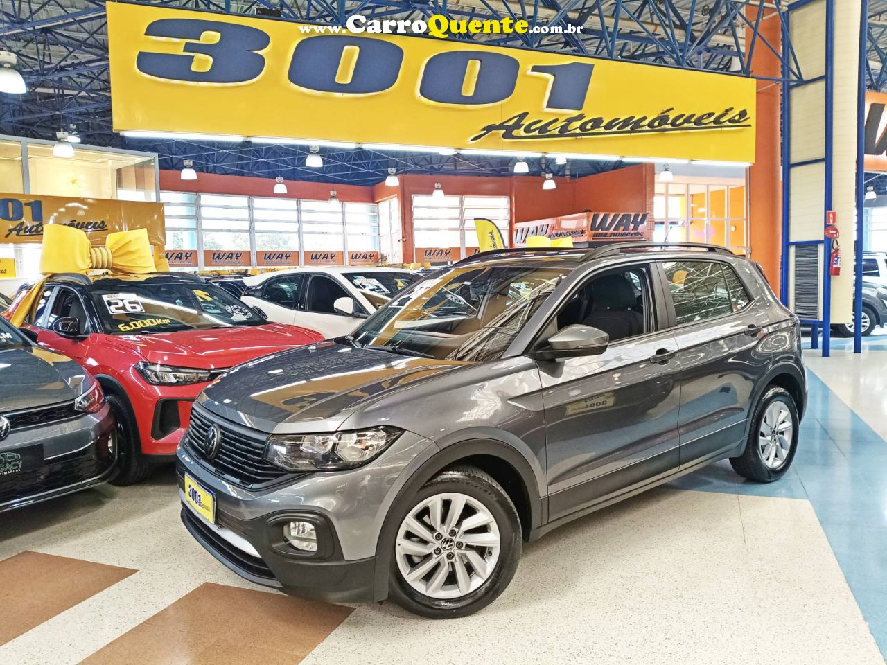 VOLKSWAGEN T-CROSS 1.0 200 TSI TOTAL 2024 - Loja