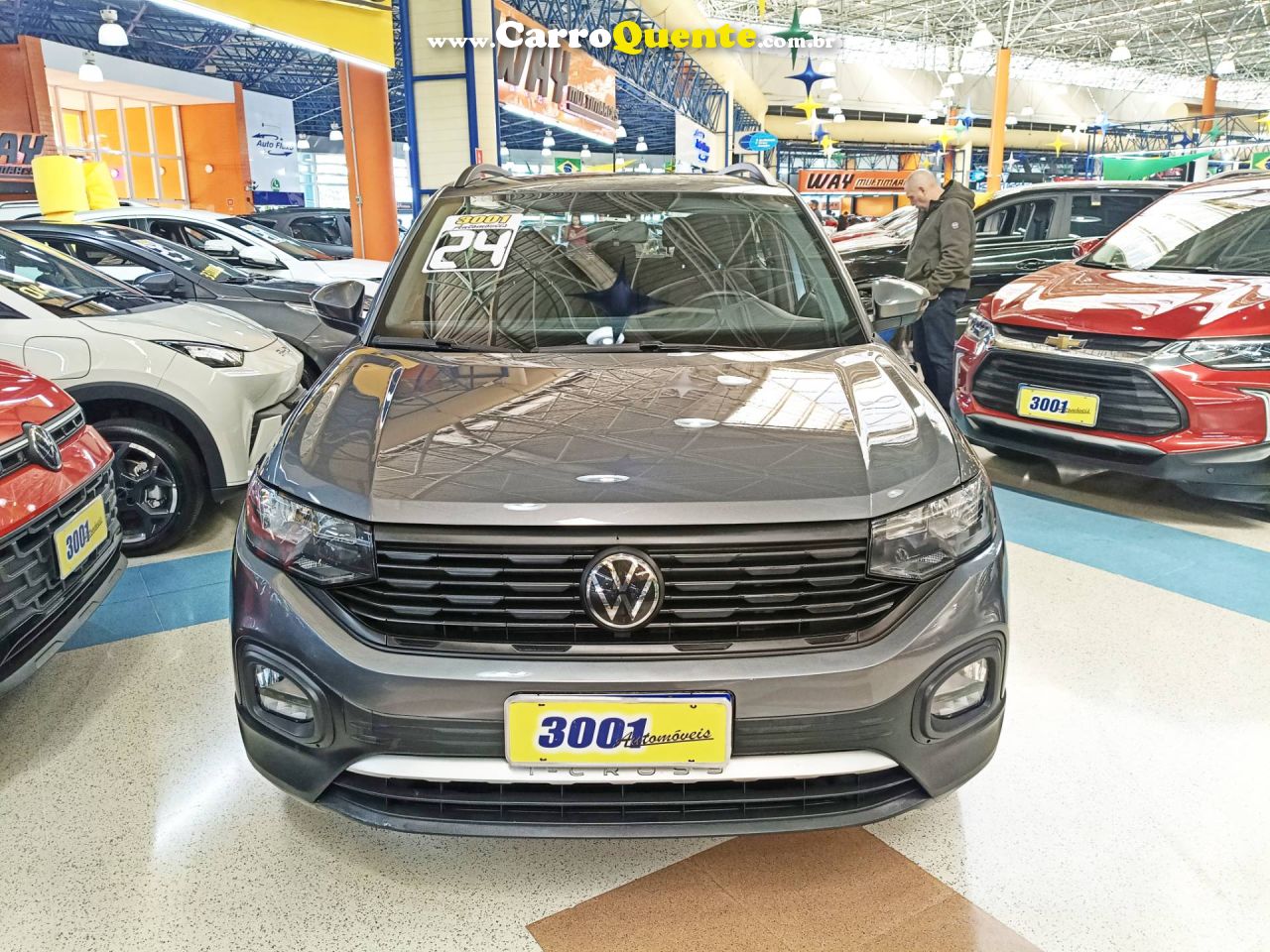 VOLKSWAGEN T-CROSS 1.0 200 TSI TOTAL 2024 - Loja