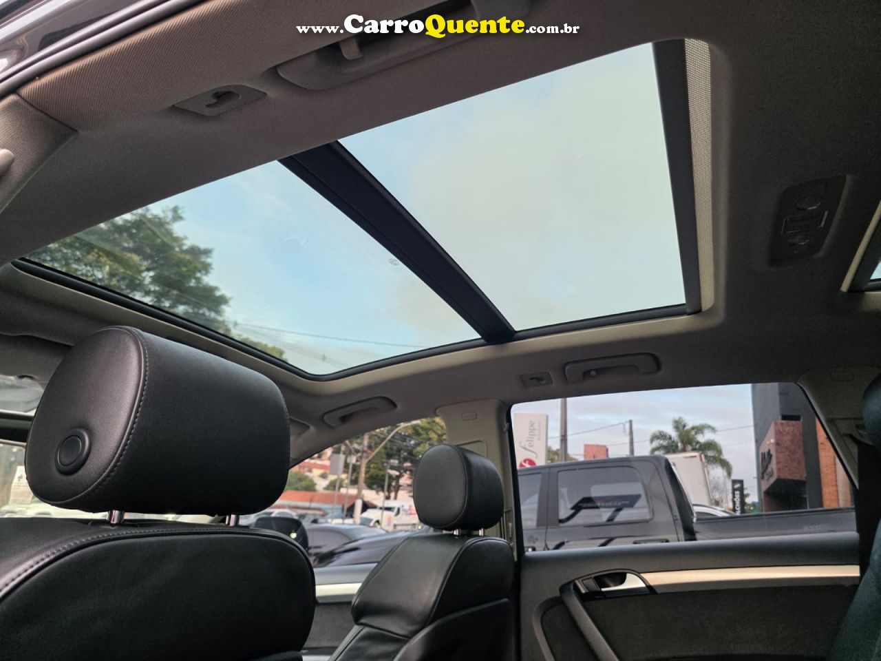 AUDI   Q7 3.0 V6 TFSI  QUAT.TIP.5P PERF.(HÍB.)   CINZA 2014 3.0 GASOLINA - Loja