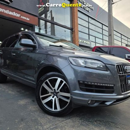 AUDI   Q7 3.0 V6 TFSI  QUAT.TIP.5P PERF.(HÍB.)   CINZA 2014 3.0 GASOLINA