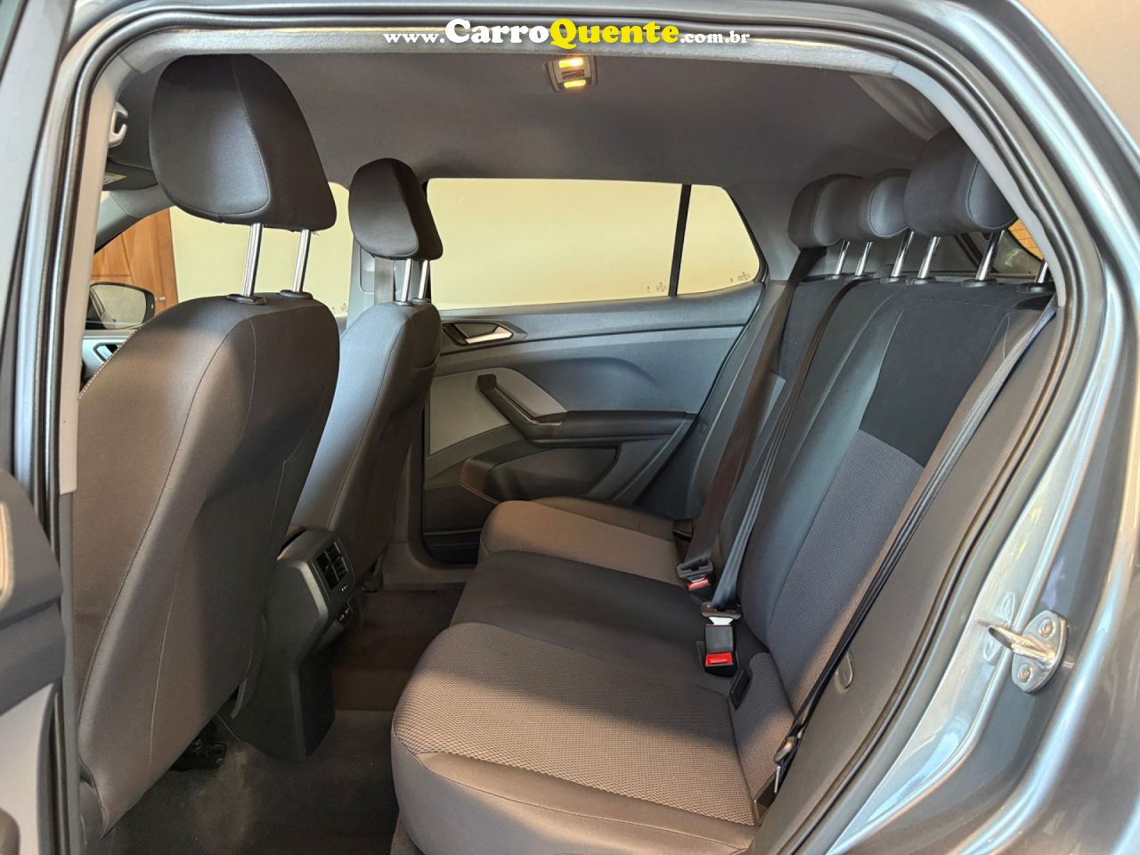 VOLKSWAGEN   T-CROSS 200 TSI 1.0  FLEX 12V 5P AUT.   CINZA 2024 1.0 FLEX - Loja