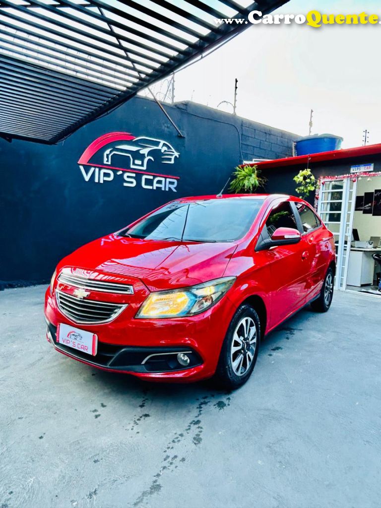 CHEVROLET   ONIX HATCH LTZ 1.4 8V FLEXPOWER 5P MEC.   VERMELHO 2016 1.4 FLEX - Loja