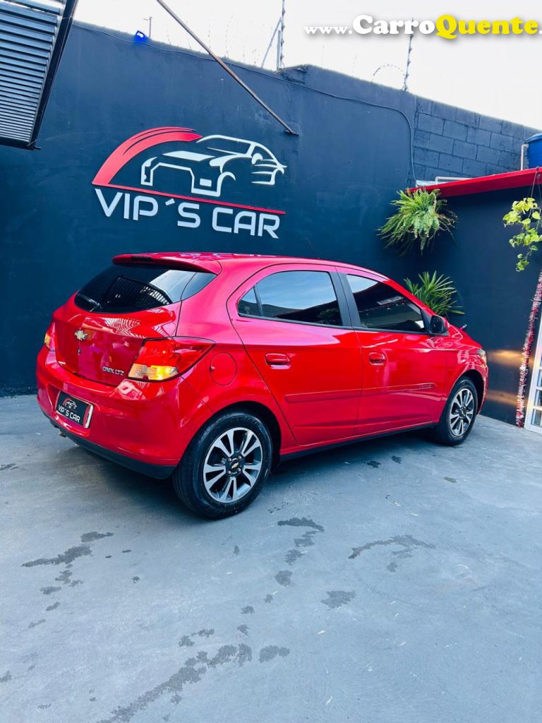 CHEVROLET   ONIX HATCH LTZ 1.4 8V FLEXPOWER 5P MEC.   VERMELHO 2016 1.4 FLEX - Loja