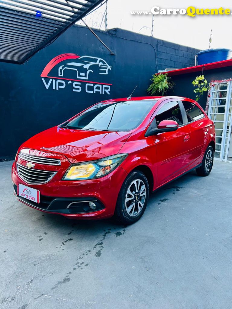CHEVROLET   ONIX HATCH LTZ 1.4 8V FLEXPOWER 5P MEC.   VERMELHO 2016 1.4 FLEX - Loja