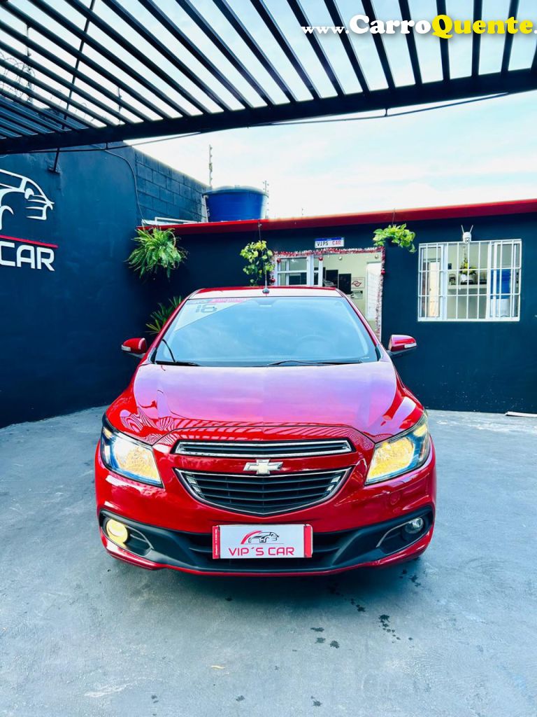 CHEVROLET   ONIX HATCH LTZ 1.4 8V FLEXPOWER 5P MEC.   VERMELHO 2016 1.4 FLEX - Loja