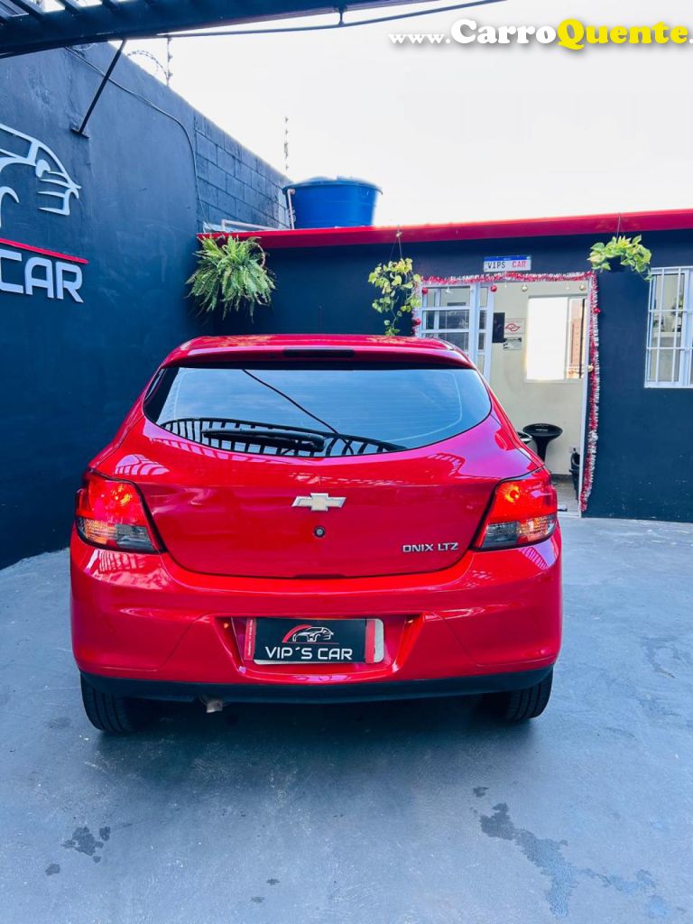 CHEVROLET   ONIX HATCH LTZ 1.4 8V FLEXPOWER 5P MEC.   VERMELHO 2016 1.4 FLEX - Loja