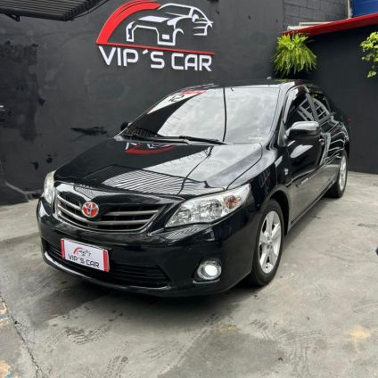 TOYOTA   COROLLA XEI 2.0 FLEX 16V AUT.   PRETO 2012 2.0 FLEX