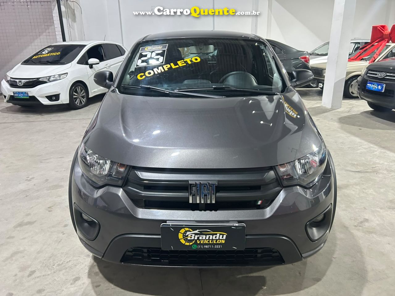 FIAT   MOBI LIKE ON 1.0 FIRE FLEX 5P.   CINZA 2025 1.0 FLEX - Loja