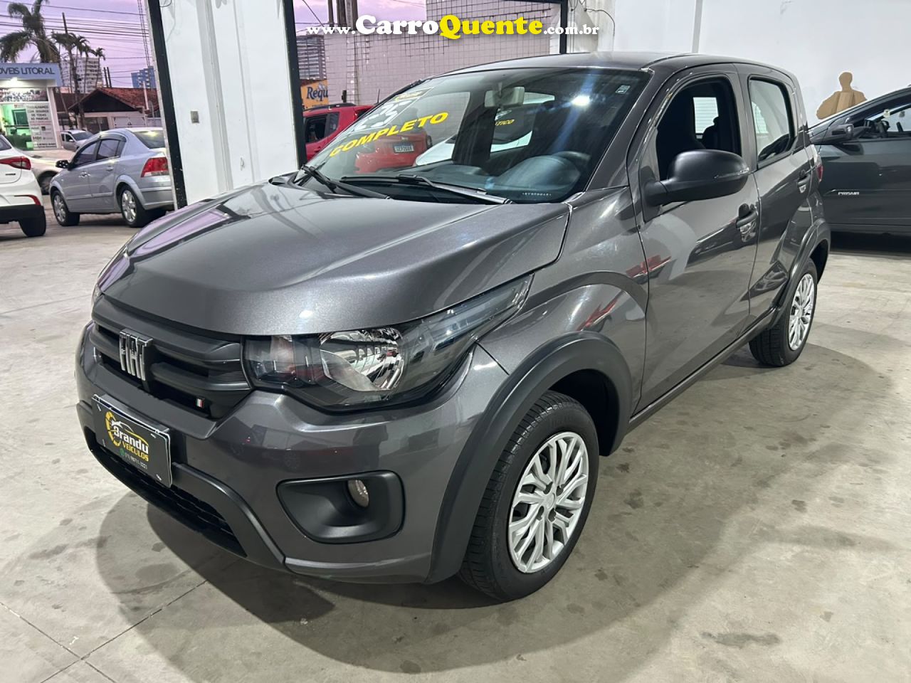 FIAT   MOBI LIKE ON 1.0 FIRE FLEX 5P.   CINZA 2025 1.0 FLEX - Loja