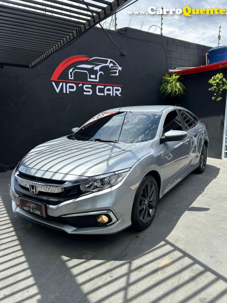 HONDA   CIVIC SEDAN EX 2.0 FLEX 16V AUT.4P   CINZA 2020 2.0 FLEX - Loja
