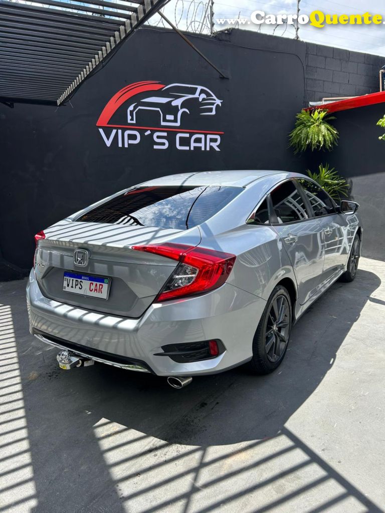 HONDA   CIVIC SEDAN EX 2.0 FLEX 16V AUT.4P   CINZA 2020 2.0 FLEX - Loja
